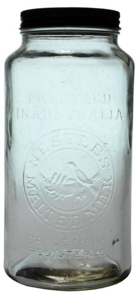 Nestle's Malted Milk Australia Nest Jar