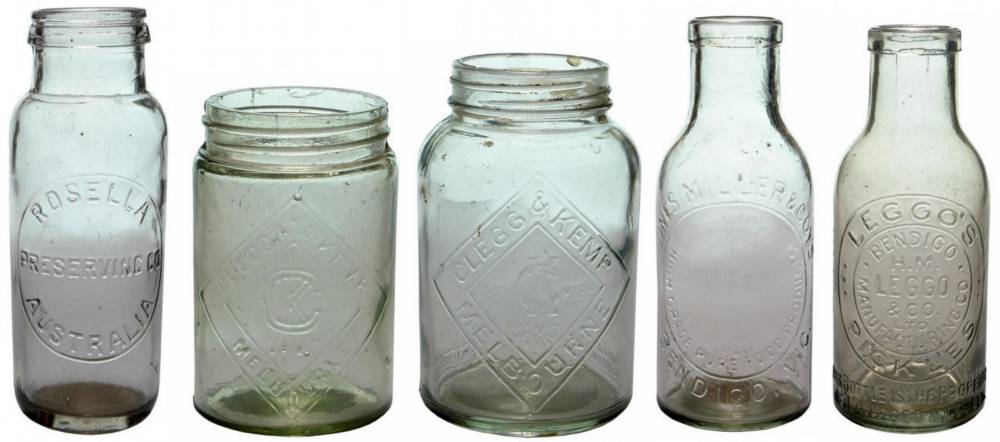 Collection Melbourne Household Jam Jars