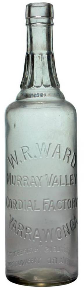 Ward Murray Valley Cordial Factory Yarrawonga Bottle