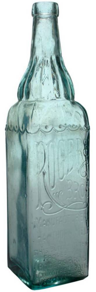 Rogers Bros Hawthorn Vintage Cordial Bottle