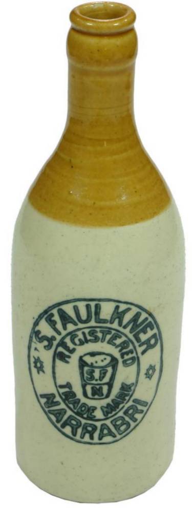 Faulkner Narrabri Crown Seal Ginger Beer Bottle