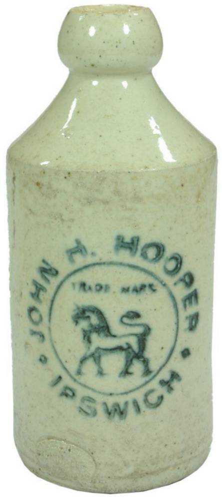 John Hooper Ipswich Unicorn Ginger Beer Bottle