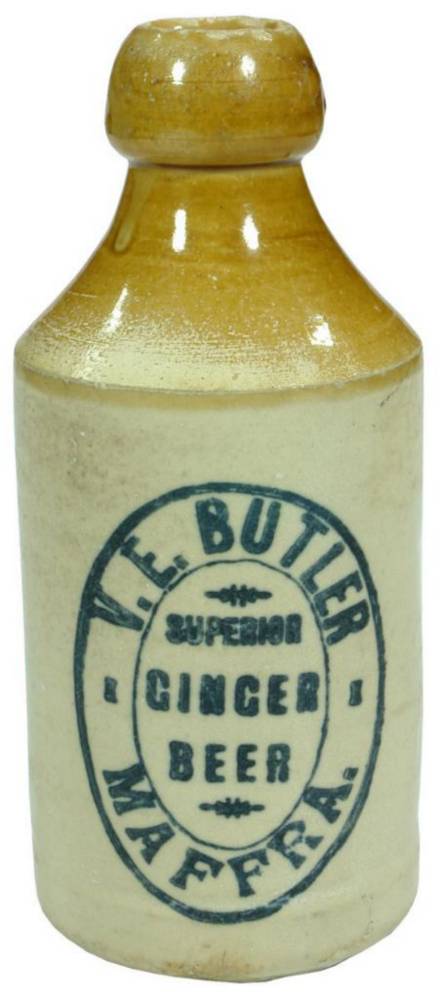 Butler Superior Ginger Beer Maffra Bottle