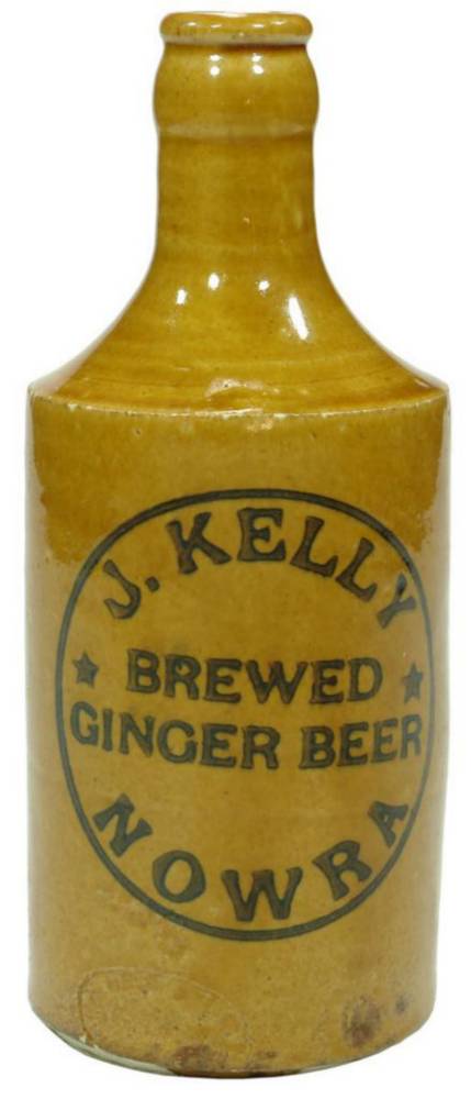 Kelly Brewed Ginger Beer Nowra Bottle