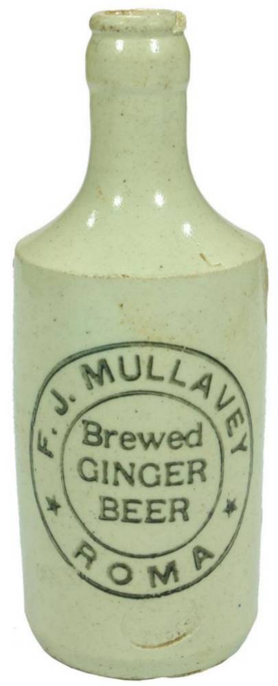 Mullavey Roma Brewed Ginger Beer Bottle