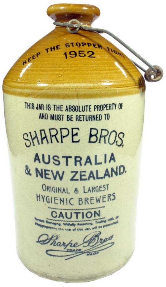 Sharpe Australia New Zealand Stoneware Demijohn