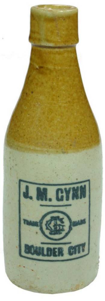 Gynn Boulder City Ginger Beer Bottle