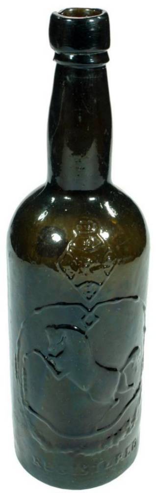 Black Horse Ale Stout Bottle