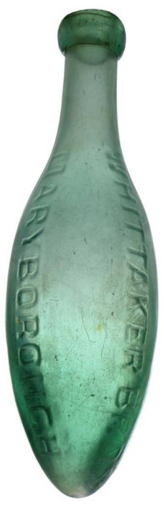 Whittaker Maryborough Tarnagulla Dunolly Torpedo Bottle