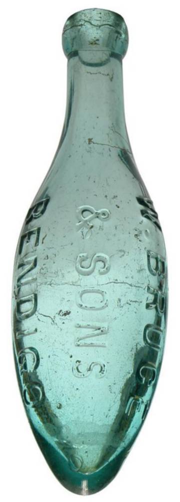 Bruce Sons Bendigo Torpedo Bottle