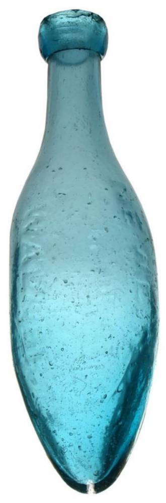 Newling Walker Parramatta Blue Torpedo Bottle