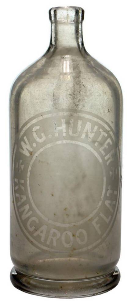 Hunter Kangaroo Flat Soda Syphon Bottle