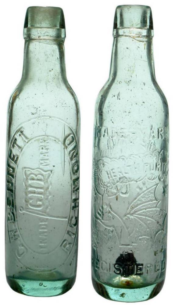 Pair Melbourne Lamont Patent Bottles