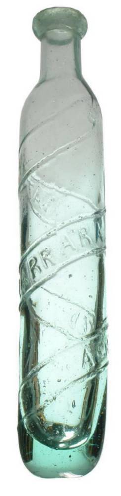 Aerated Carrara Water Maugham Patent Bottle