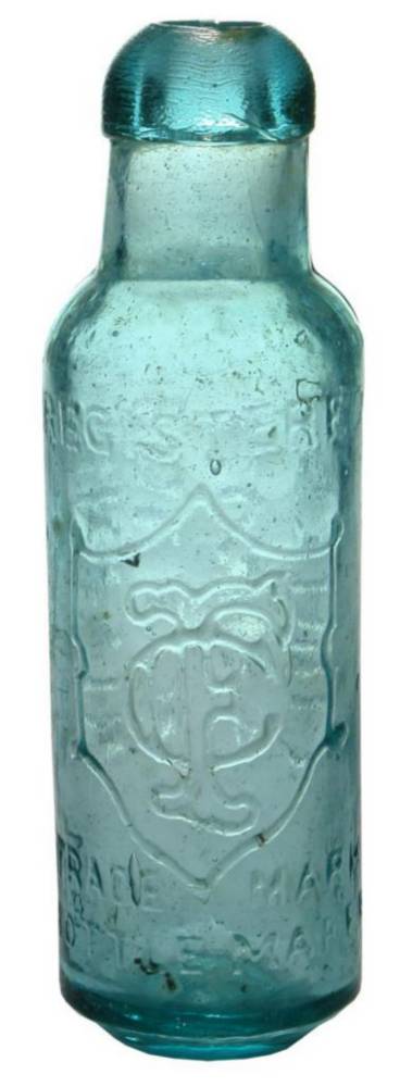 Crystal Fountain Sydney Lamont Patent Bottle