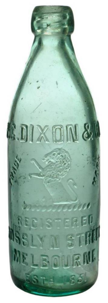 Dixon Melbourne Lion Internal Thread Bottle