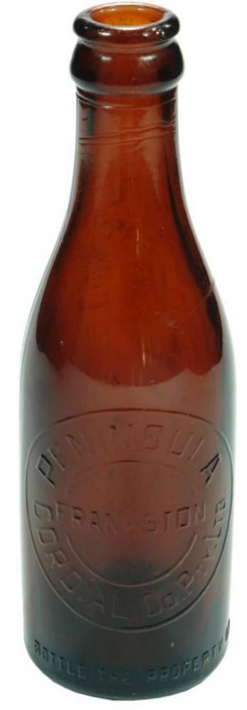 Peninsula Cordial Frankston Crown Seal Bottle