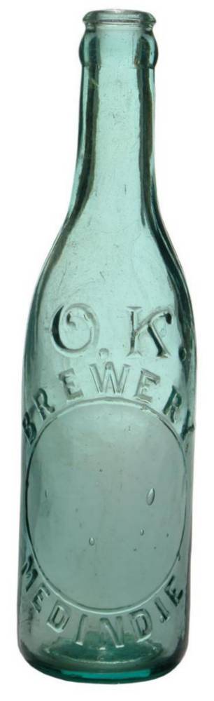 OK Brewery Medinidie Crown Seal Bottle