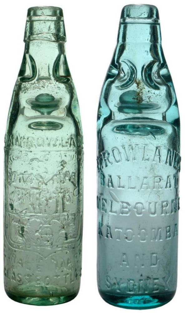 Rowlands Codd Marble Bottles