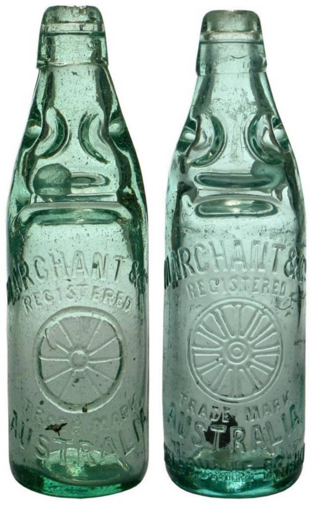 Marchant Australia Codd Marble Bottles