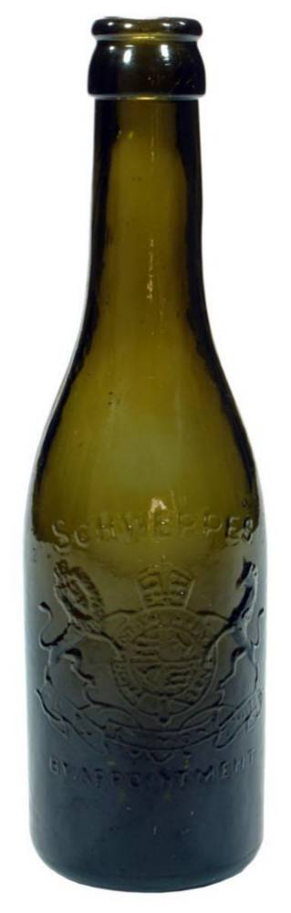 Schweppes Crown Seal Soda Bottle
