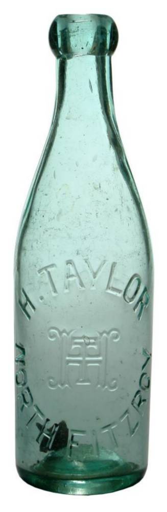 Taylor North Fitzroy Blob Top Soda Bottle