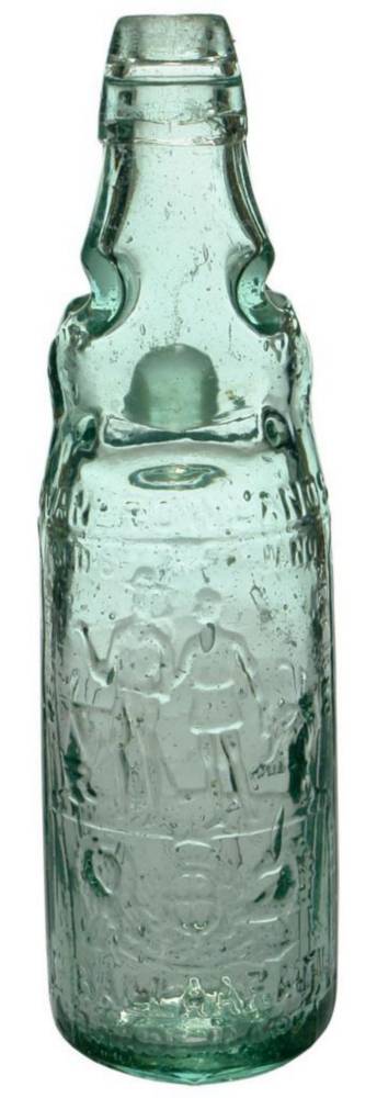 Rowlands Ballarat Melbourne Reliance Patent Marble Bottle