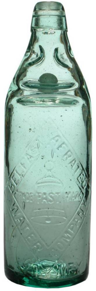 Belfast Aerated Water Company Sydney Bell Codd Bottle