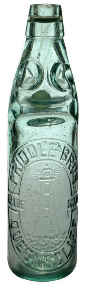 Priddle Bros Queenscliff Lighthouse Codd Marble Bottle