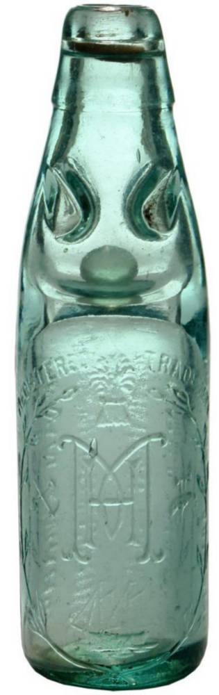 Hogan Mahon Wagga Pictorial Codd Marble Bottle