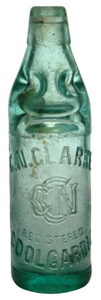 Clarke Coolgardie Codd Marble Bottle