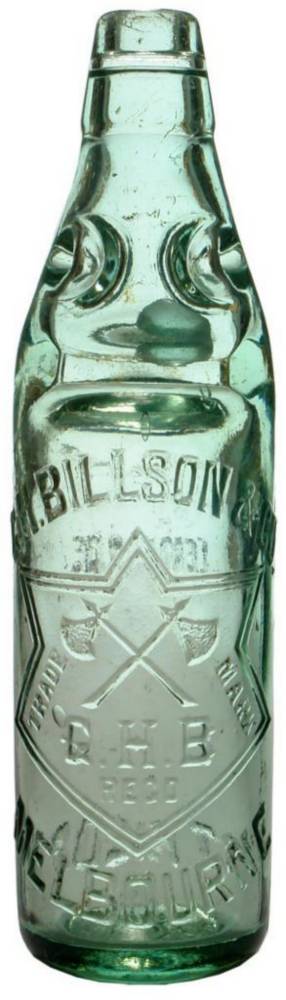Billson St Kilda Melbourne Codd Marble Bottle