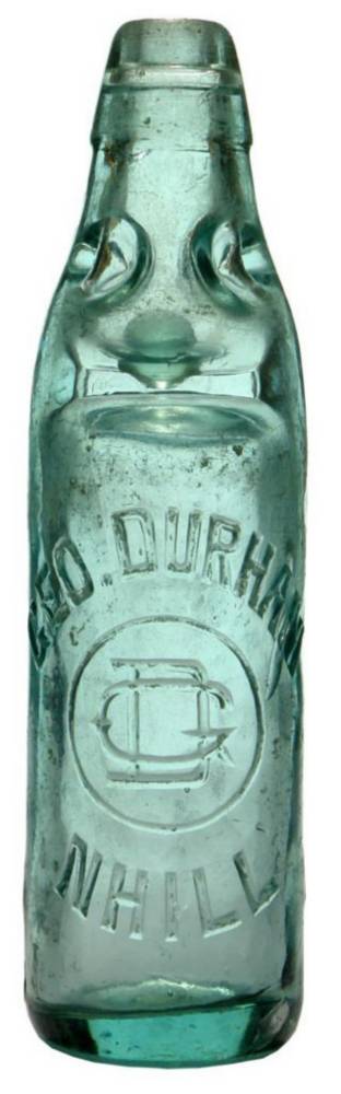 Durham Nhill Codd Marble Bottle