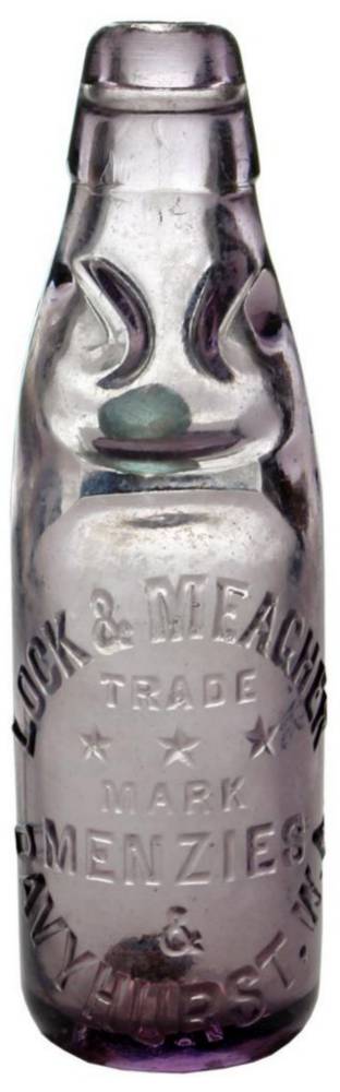 Lock Meagher Menzies Davyhurst Codd Marble Bottle