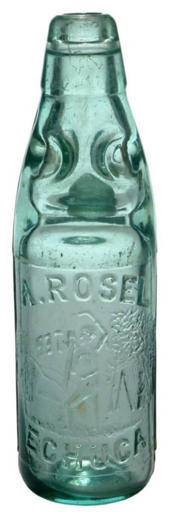 Rosel Echuca Aboriginal Codd Marble Bottle