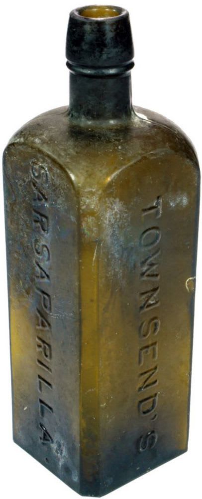 Townsend's Sarsaparilla New York Antique Bottle