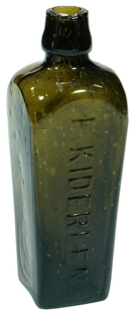 Kiderlen Antique Gin Genever Bottle