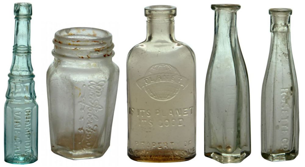 Collection Sample Essence Lolly Bottles Jars