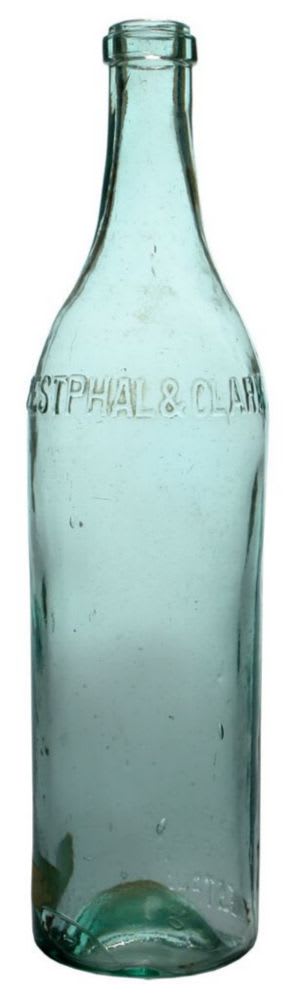 Westphal Clark Antique Wine Bottle