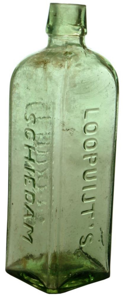 Loopuijt's Schiedam Schnapps Antique Bottle