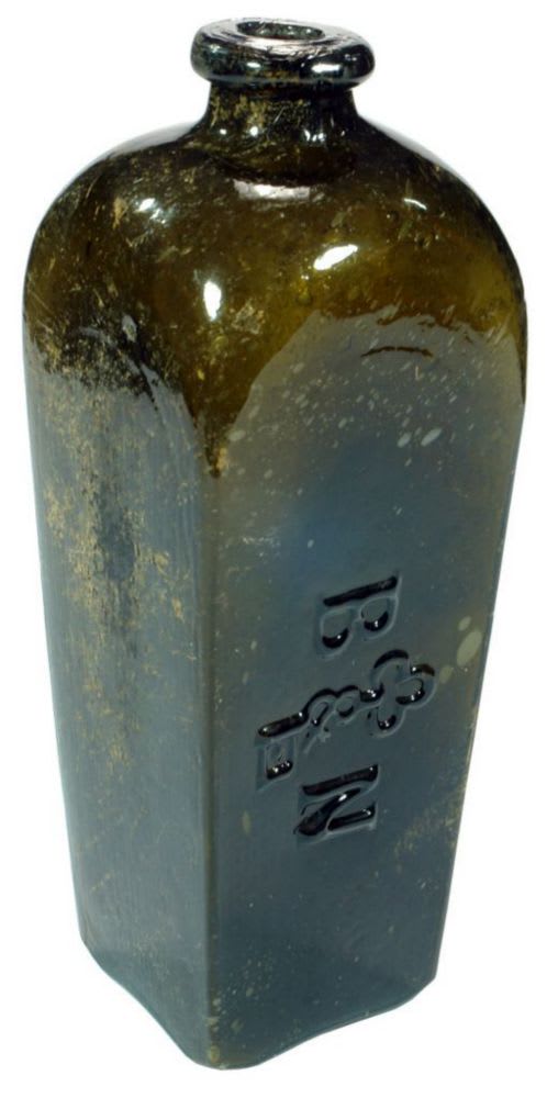 BN Key Antique Dutch Case Gin Bottle