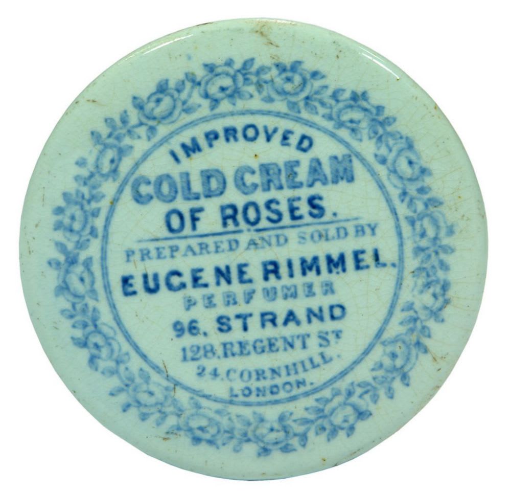 Eugene Rimmel Perfumer Cold Cream Pot Lid
