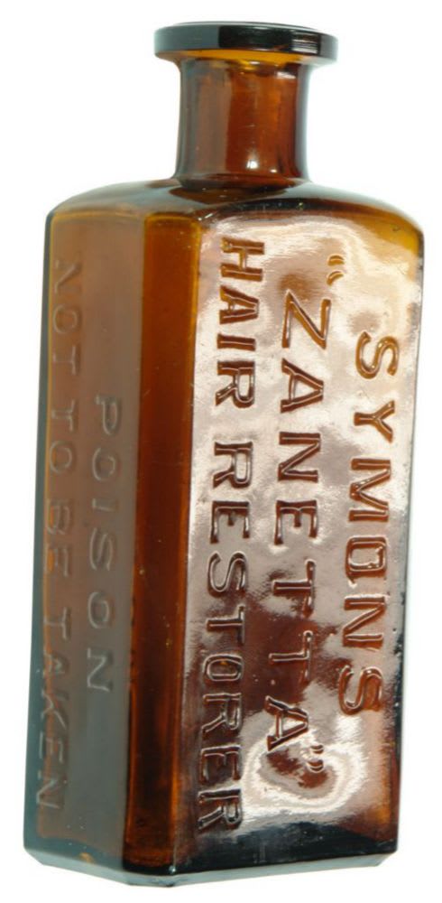 Symons Zanetta Hair Restorer Poison Bottle