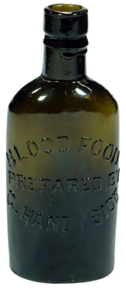 Blood Food Prepared by Handyside Bottle