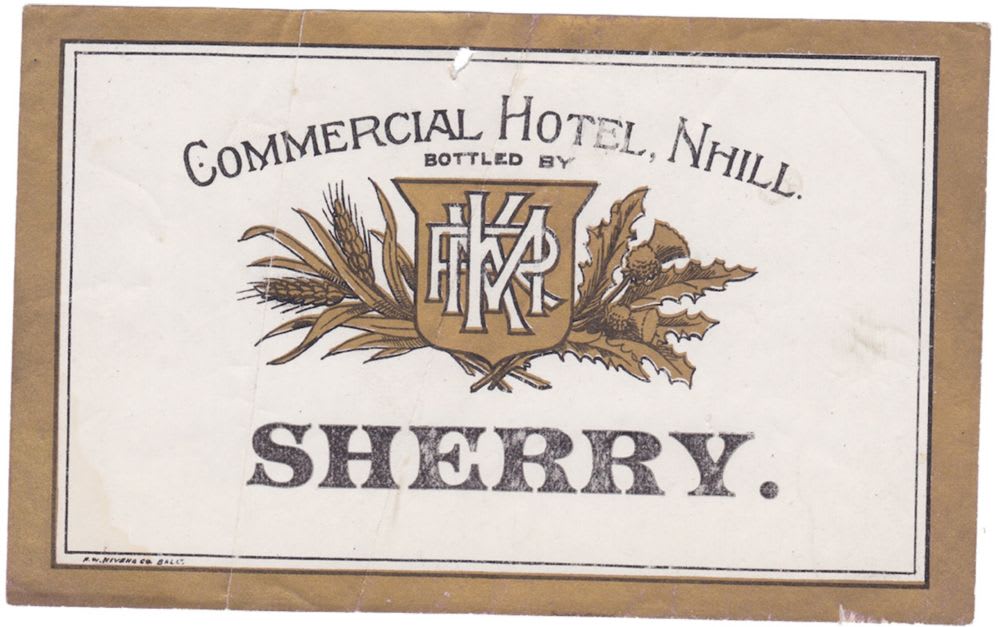 Commercial Hotel Nhill Sherry Niven Label