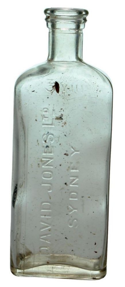 David Jones Sydney Vintage Chemist Prescription Bottle