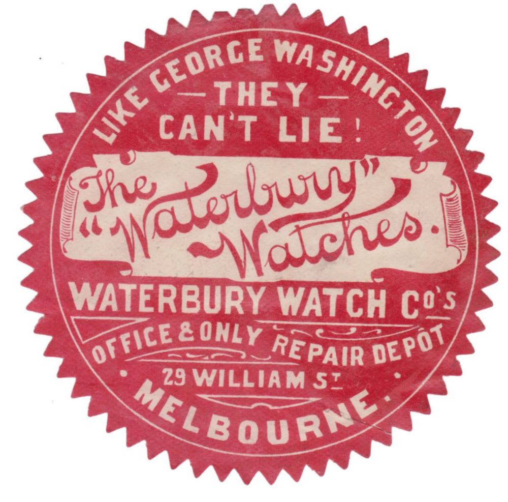 Waterbury Watches Melbourne Niven Label
