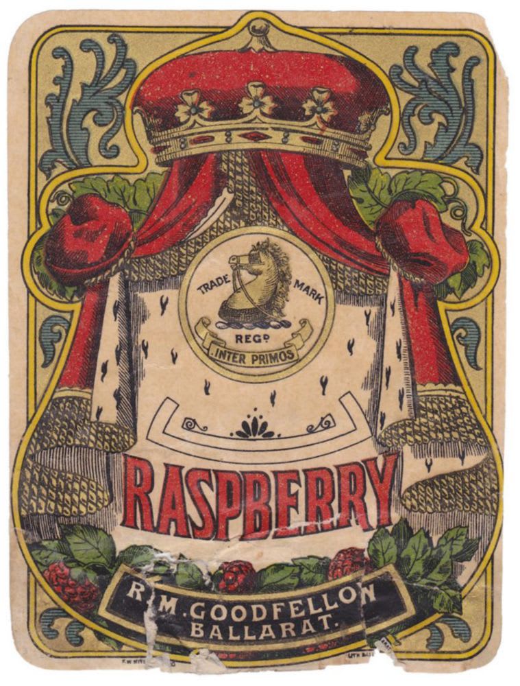 Goodfellow Ballarat Raspberry Niven Label