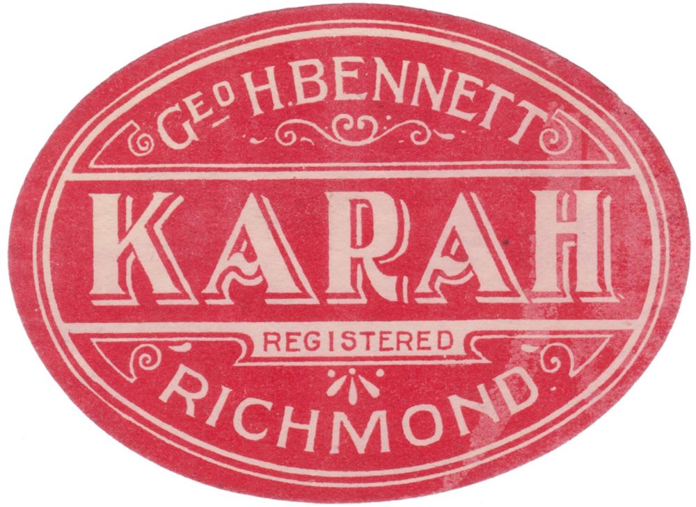 Bennett Karah Richmond Niven Label