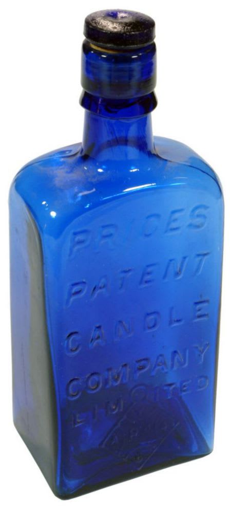 Prices Patent Candle Company Limited Blue Bottle